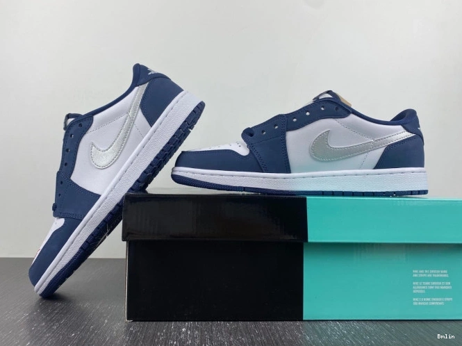 Bmlin SB CJ7891-400 Navy 1 Midnight Low Jordan 0701